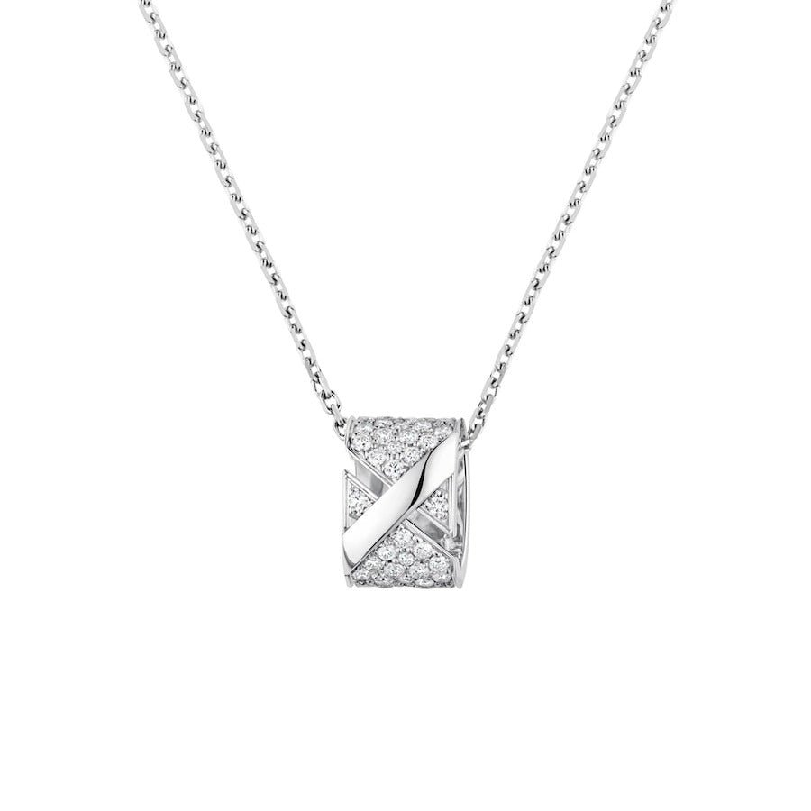 [Angela Schmuck] LIENS EVIDENCE DIAMANT-HALSKETTE