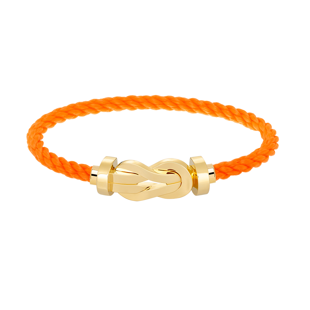 [Angela Jewellery]Chance Armband mit großer 8-stelliger Schnalle ohne Diamanten, Gold 