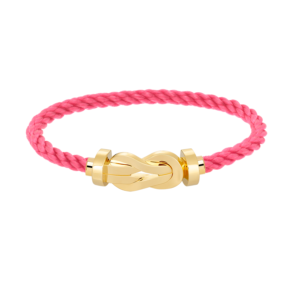 [Angela Jewellery]Chance Armband mit großer 8-stelliger Schnalle ohne Diamanten, Gold 