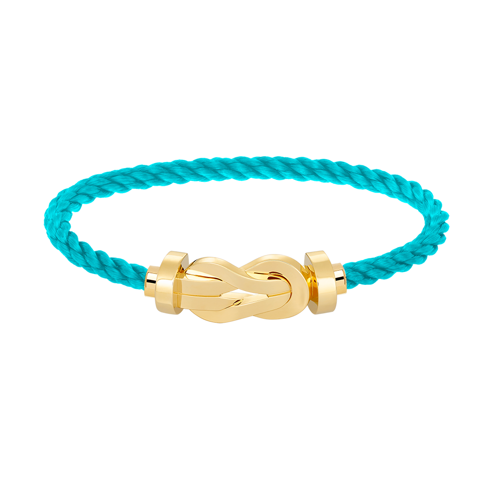 [Angela Jewellery]Chance Armband mit großer 8-stelliger Schnalle ohne Diamanten, Gold 