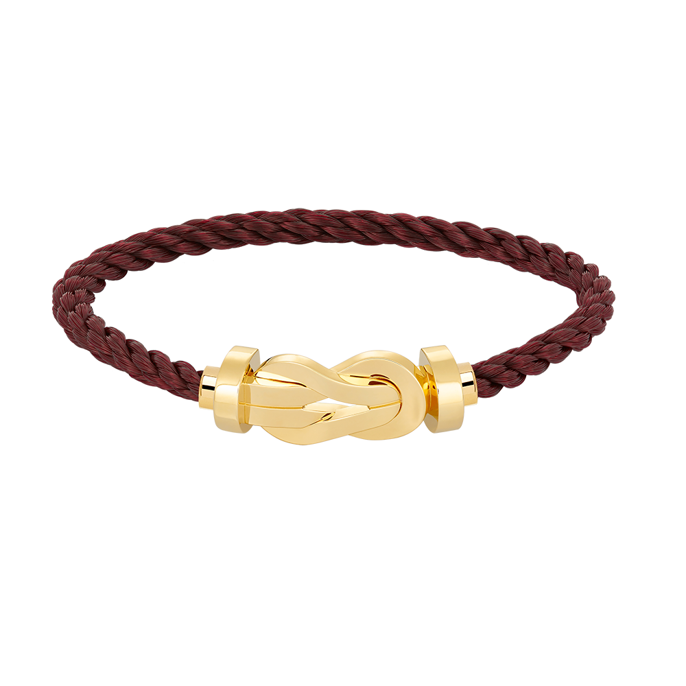 [Angela Jewellery]Chance Armband mit großer 8-stelliger Schnalle ohne Diamanten, Gold 