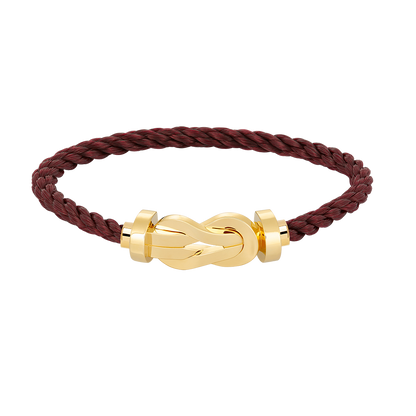 [Angela Jewellery]Chance Armband mit großer 8-stelliger Schnalle ohne Diamanten, Gold 