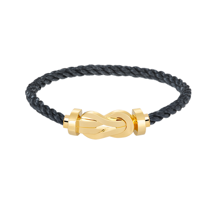 [Angela Jewellery]Chance Armband mit großer 8-stelliger Schnalle ohne Diamanten, Gold 