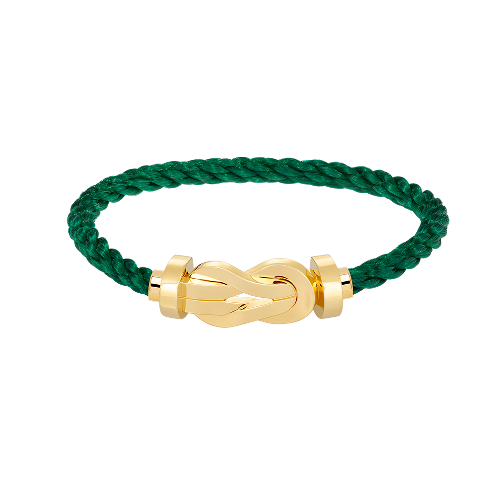 [Angela Jewellery]Chance Armband mit großer 8-stelliger Schnalle ohne Diamanten, Gold 