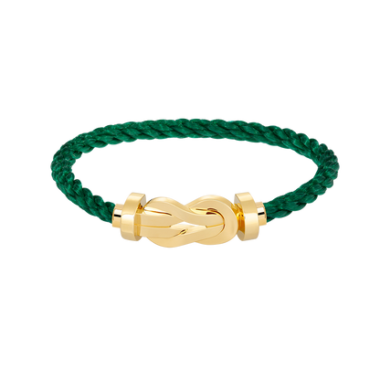 [Angela Jewellery]Chance Armband mit großer 8-stelliger Schnalle ohne Diamanten, Gold 