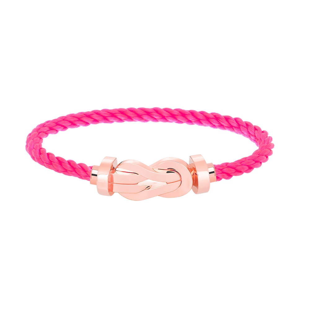 [Angela Jewellery]Chance Armband mit großer 8-stelliger Schnalle ohne Diamanten, Roségold 