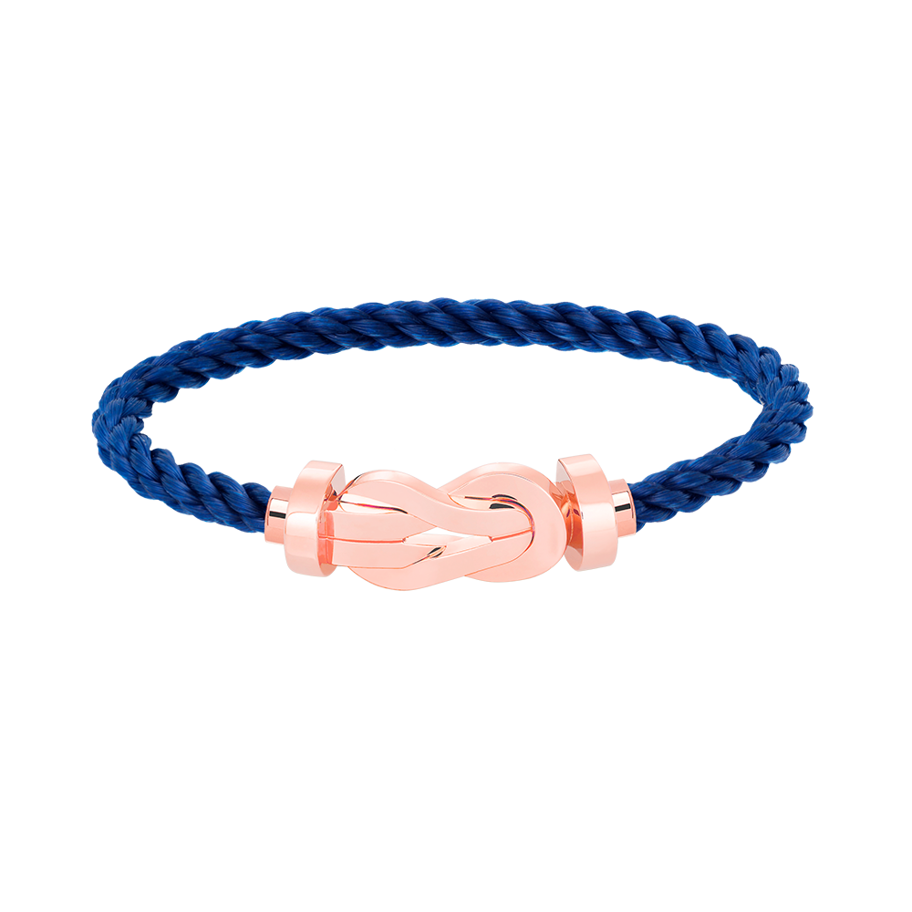 [Angela Jewellery]Chance Armband mit großer 8-stelliger Schnalle ohne Diamanten, Roségold 