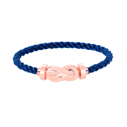 [Angela Jewellery]Chance Armband mit großer 8-stelliger Schnalle ohne Diamanten, Roségold 