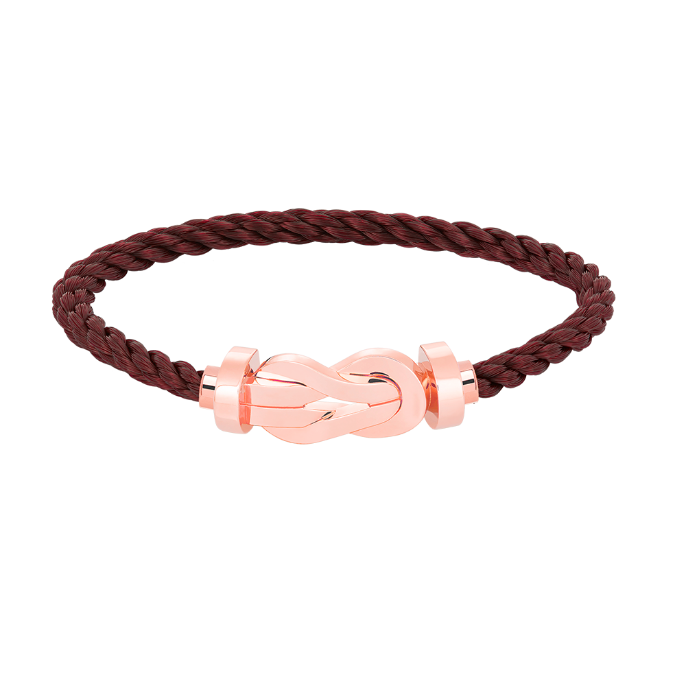 [Angela Jewellery]Chance Armband mit großer 8-stelliger Schnalle ohne Diamanten, Roségold 