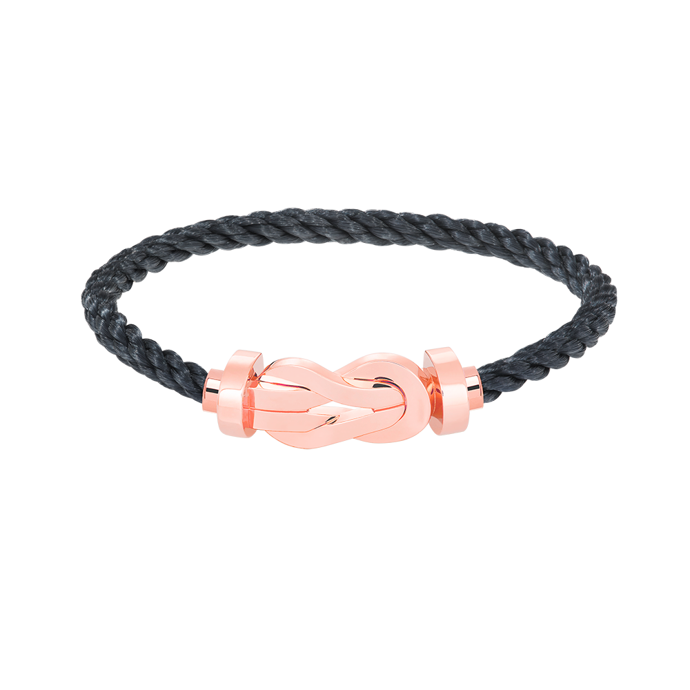 [Angela Jewellery]Chance Armband mit großer 8-stelliger Schnalle ohne Diamanten, Roségold 