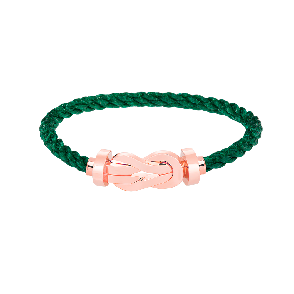 [Angela Jewellery]Chance Armband mit großer 8-stelliger Schnalle ohne Diamanten, Roségold 