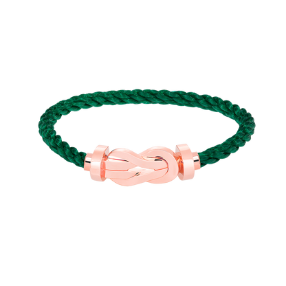 [Angela Jewellery]Chance Armband mit großer 8-stelliger Schnalle ohne Diamanten, Roségold 