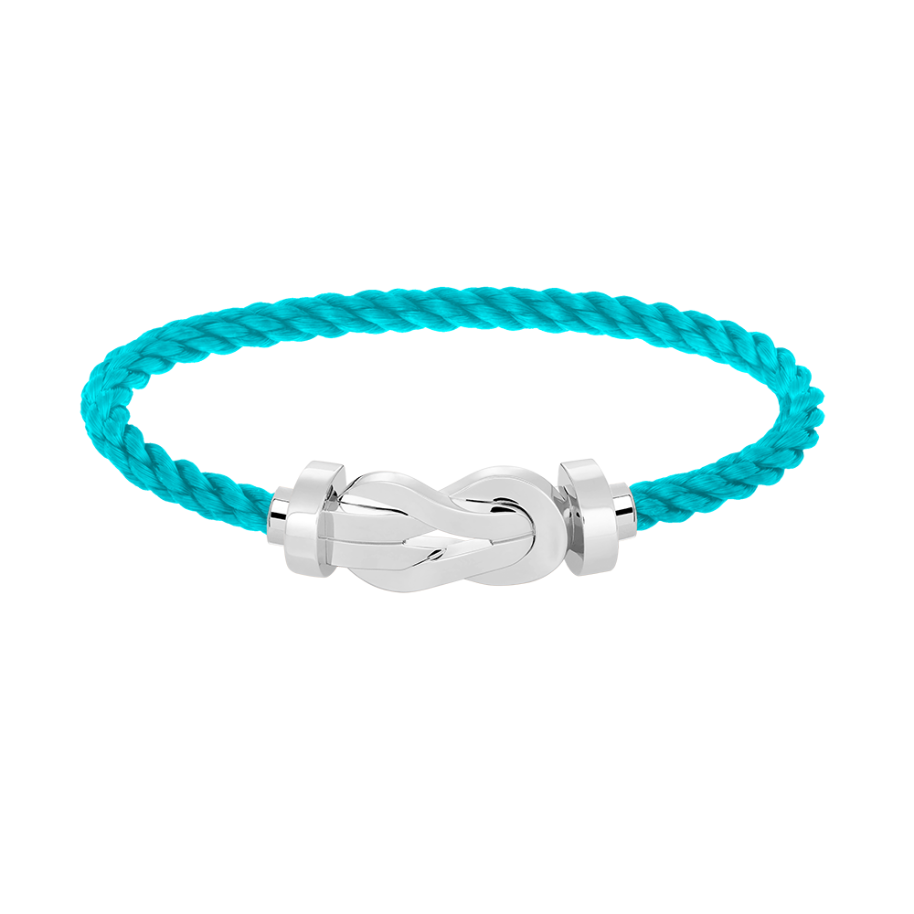 [Angela Jewellery]Chance Armband mit großer 8-stelliger Schnalle, ohne Diamanten, Silber 