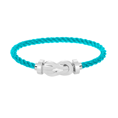 [Angela Jewellery]Chance Armband mit großer 8-stelliger Schnalle, ohne Diamanten, Silber 