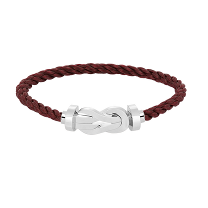 [Angela Jewellery]Chance Armband mit großer 8-stelliger Schnalle, ohne Diamanten, Silber 