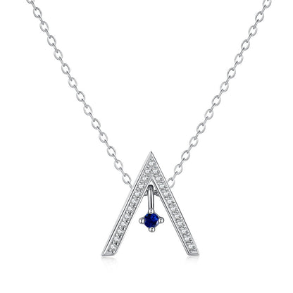 Angela Jewelry]Funkelnde Halskette in A-Form
