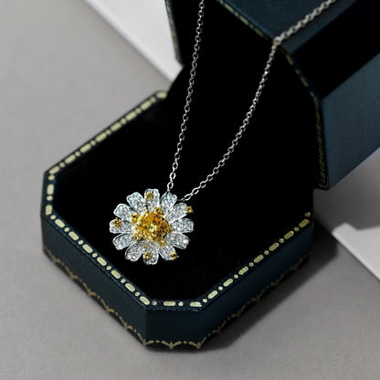 Angela Jewelry]Exquisite Gänseblümchen-Halskette