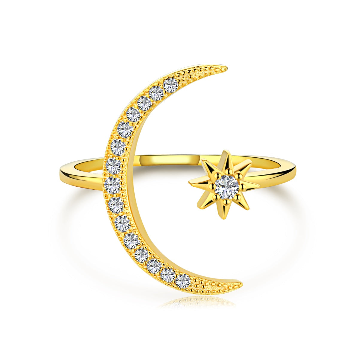 Angela Jewelry]Eternity Mond &amp; Stern Ring