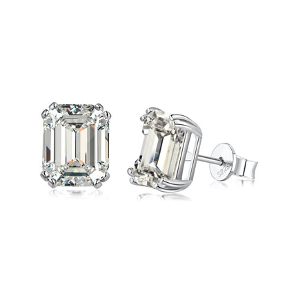 Angela Jewelry]Schillernde quadratische Ohrringe