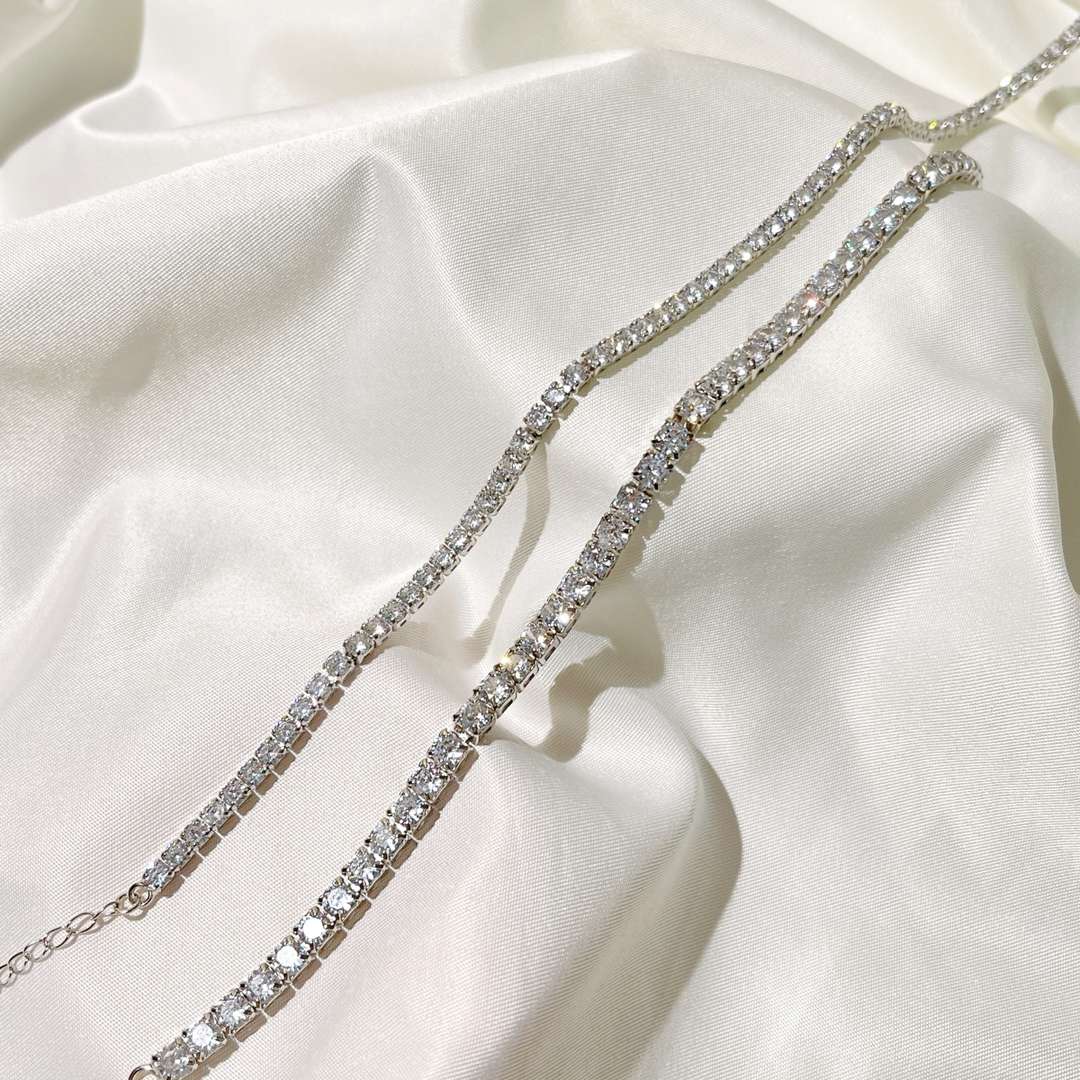 Angela Jewelry]Elegante Tenniskette