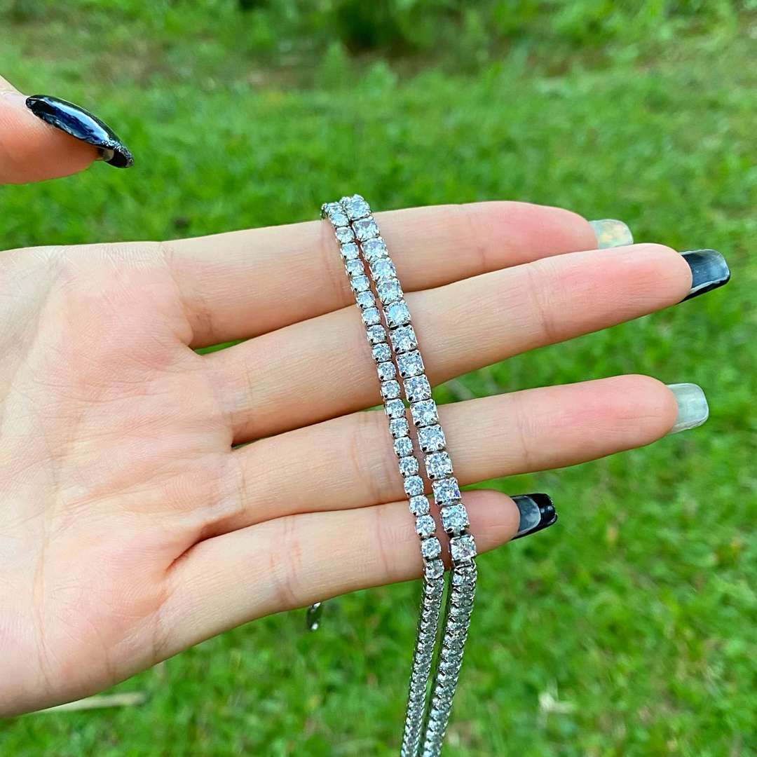Angela Jewelry]Elegante Tenniskette
