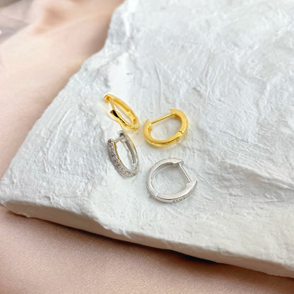 Angela Jewelry]Kreis Vielseitige Ohrringe