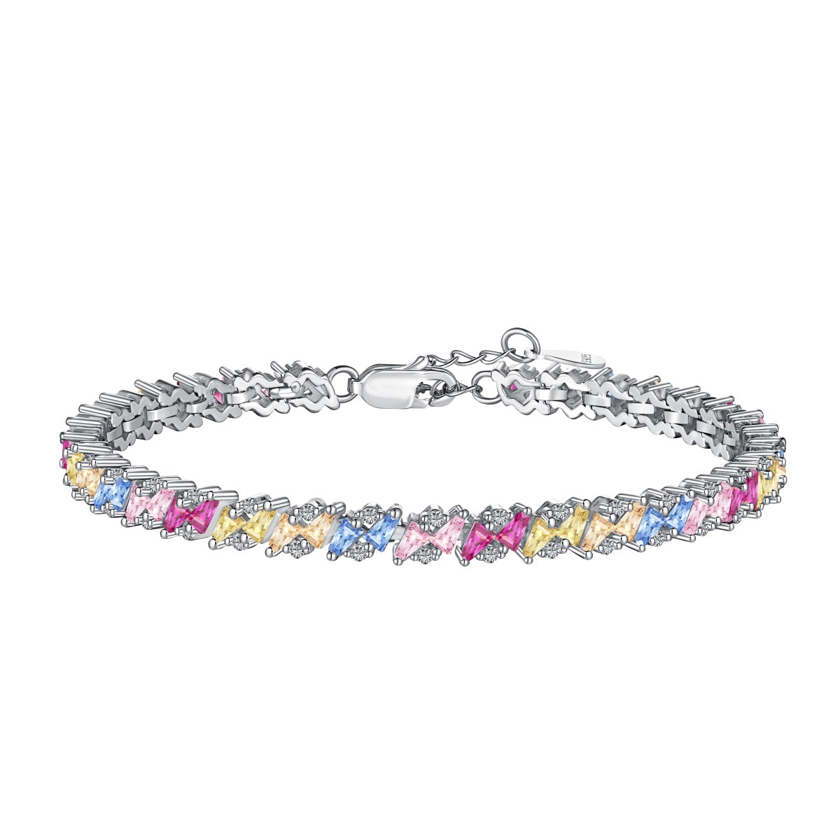 Angela Jewelry]Verziertes, funkelndes Party-Armband mit mehreren Schliffen