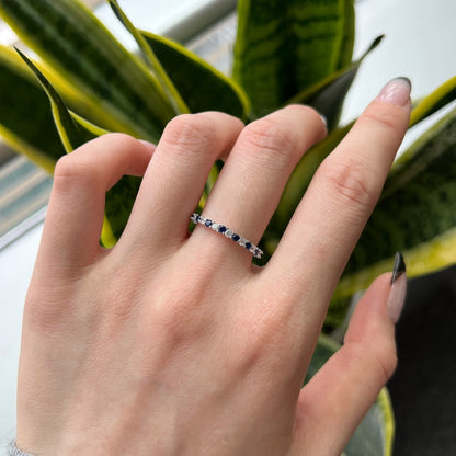 Angela Jewelry]Exquisiter bunter Tennisring im Rundschliff