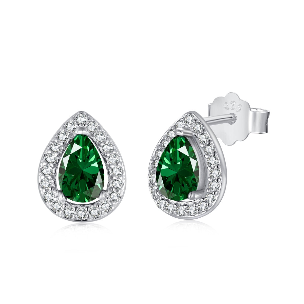 Angela Jewelry]Luxuriöse Ohrringe in Wassertropfenform
