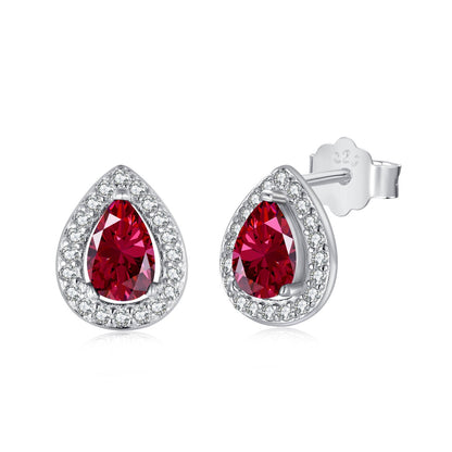 Angela Jewelry]Luxuriöse Ohrringe in Wassertropfenform