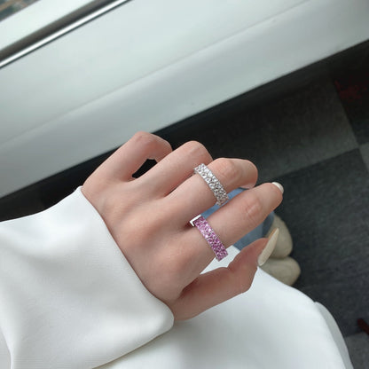 アンジェラジュエリー]スパークリングフルハートリング