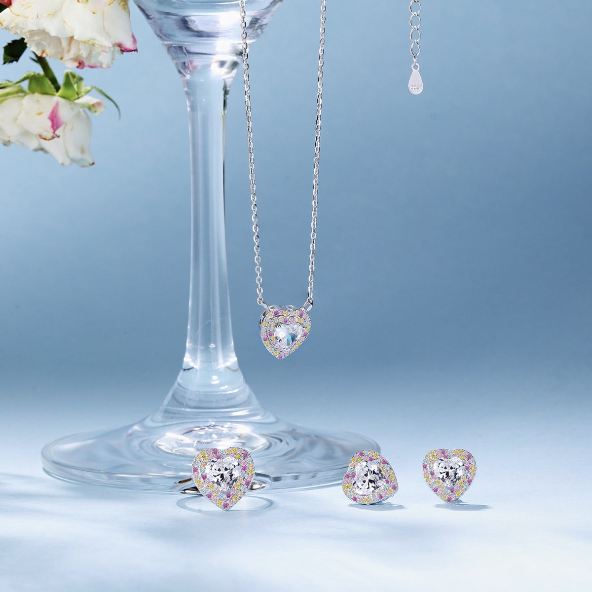 Angela Jewelry]Exquisite Halskette in Herzform