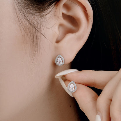 Angela Jewelry]Luxuriöse Ohrringe in Wassertropfenform