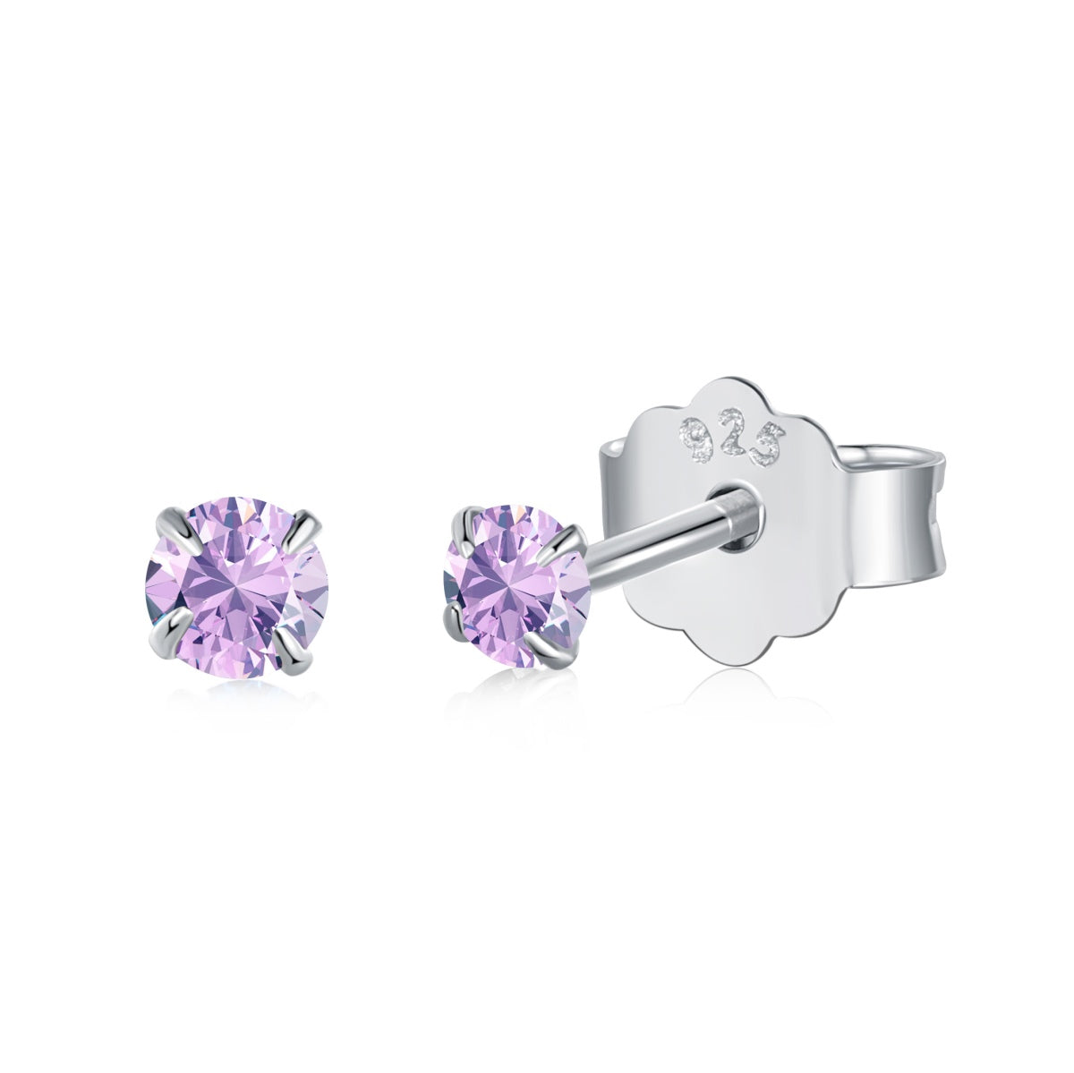 Angela Jewelry]Zarte Solitär-Ohrringe