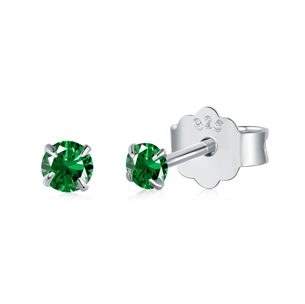 Angela Jewelry]Zarte Solitär-Ohrringe