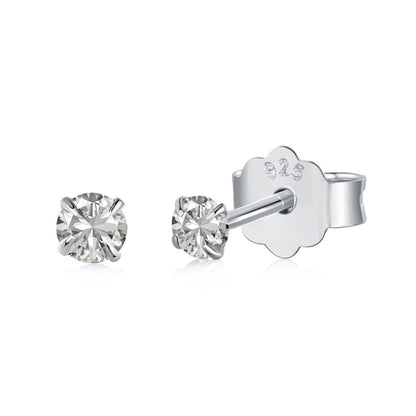 Angela Jewelry]Zarte Solitär-Ohrringe