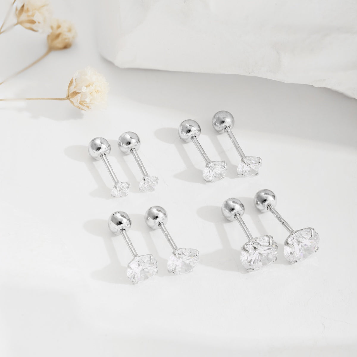 Angela Jewelry]Einzigartige U-förmige Ohrknochen-Ohrringe