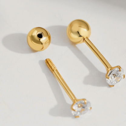 Angela Jewelry]Einzigartige U-förmige Ohrknochen-Ohrringe