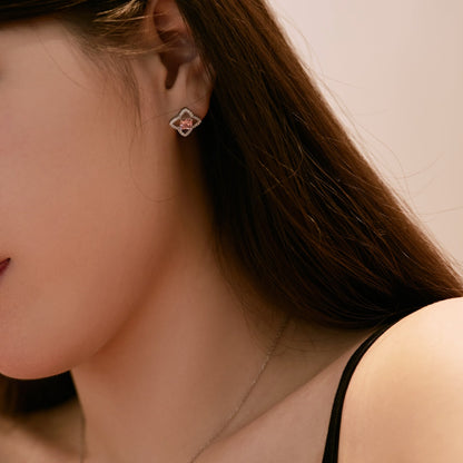 Angela Jewelry]Elegante Sternform Princess Cut Tägliche Ohrringe