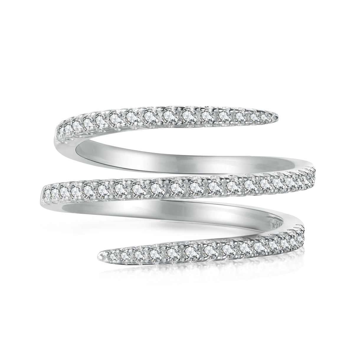 Angela Jewelry]Einzigartiger, lebendiger, verschlungener Alltagsring