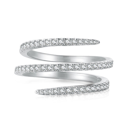 Angela Jewelry]Einzigartiger, lebendiger, verschlungener Alltagsring