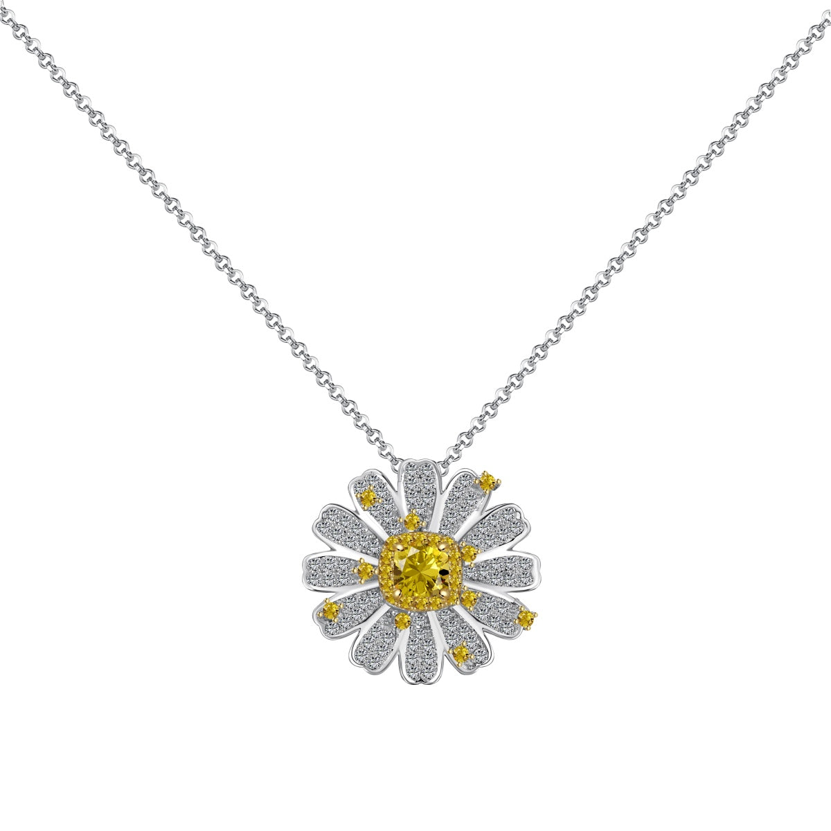 Angela Jewelry]Exquisite Gänseblümchen-Halskette