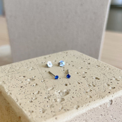 Angela Jewelry]Zarte Solitär-Ohrringe