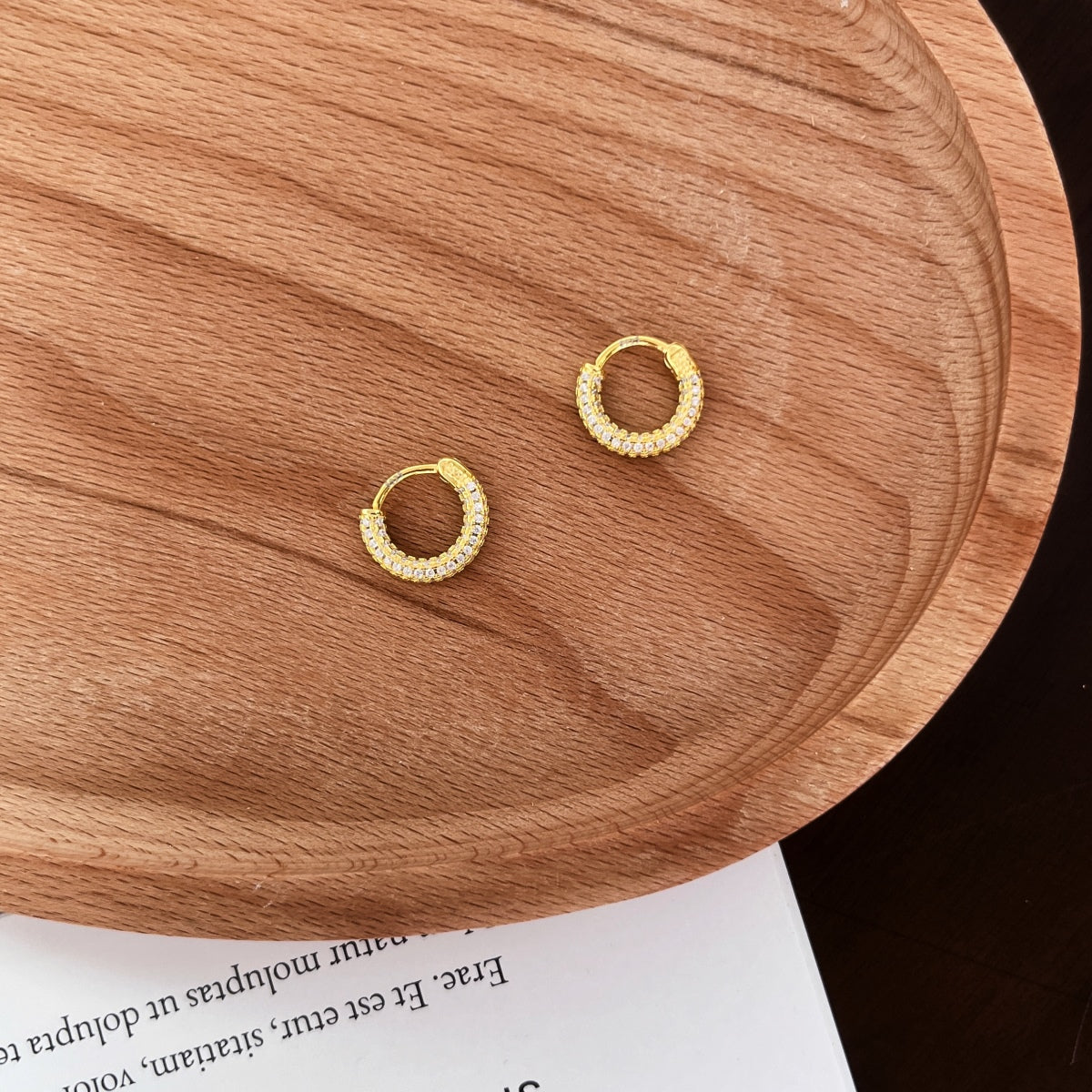 Angela Jewelry]Zarte, vielseitige Ohrringe für den Alltag