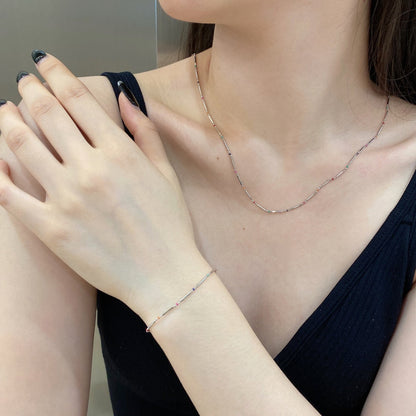 アンジェラジュエリー]ユニークでカラフルなデイリーブレスレット