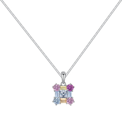 Angela Jewelry]Wunderschöne mehrfarbige Halskette