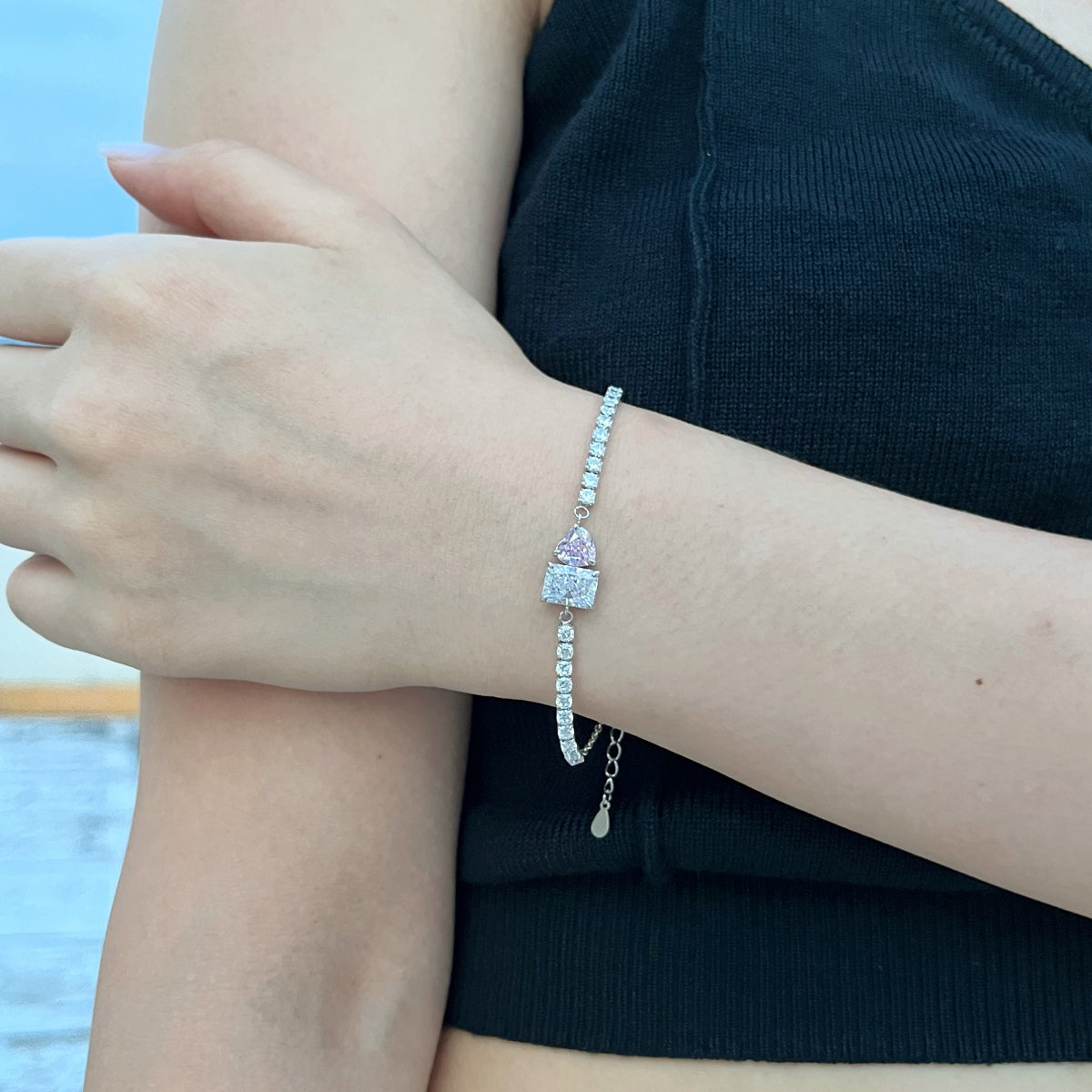 Angela Jewelry]Schillerndes, einzigartiges Armband für Liebhaber in mehreren Formen