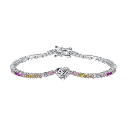 Angela Jewelry] Zartes romantisches Armband in Herzform für Liebhaber