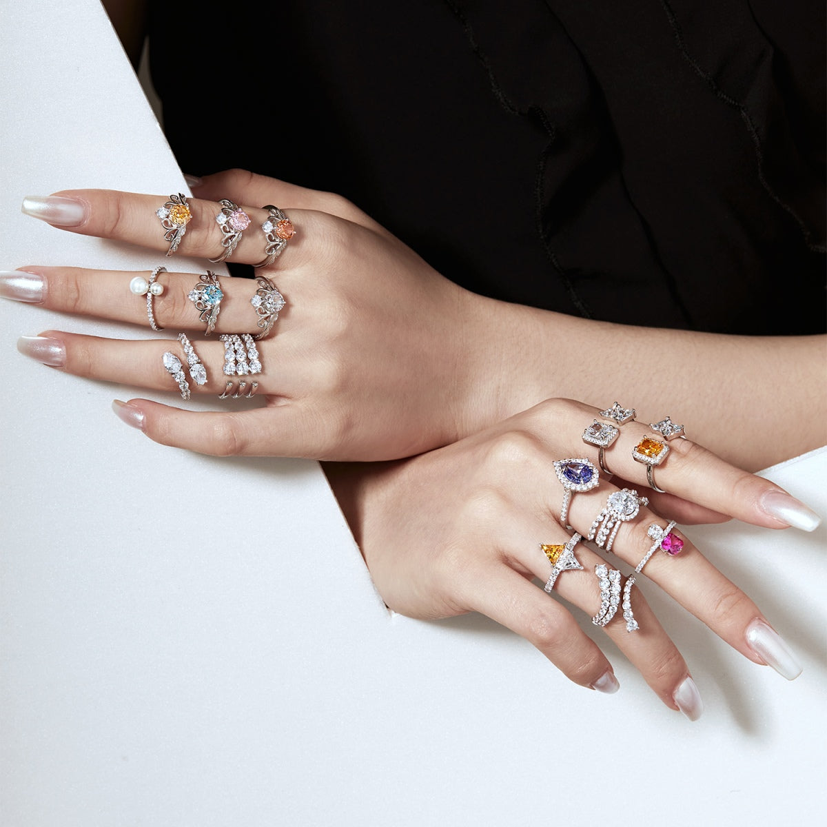Angela Jewelry]Einzigartiger, lebendiger Ring in Schlangenform für den Alltag