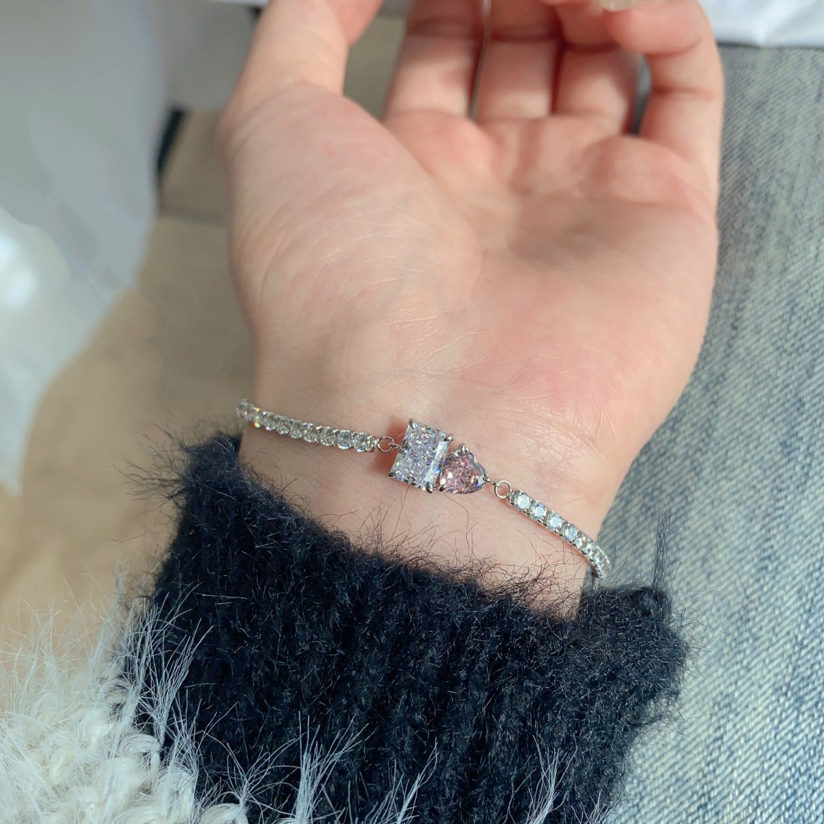 Angela Jewelry]Schillerndes, einzigartiges Armband für Liebhaber in mehreren Formen